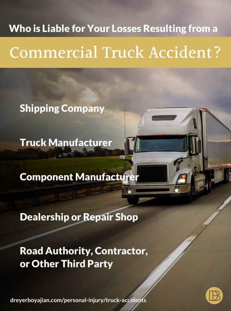 Fault in Trucking Accident Claims