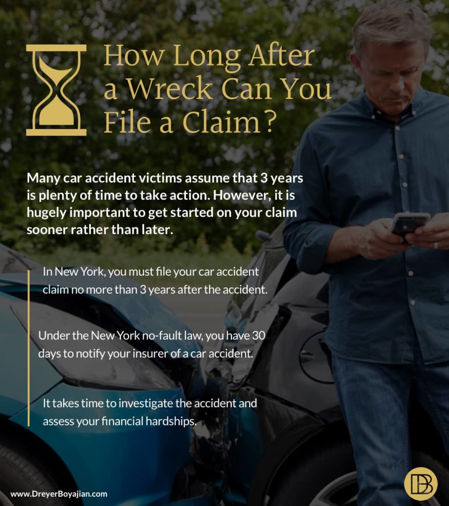 How Much Time Do I Have To File A Claim After A Car Accident?